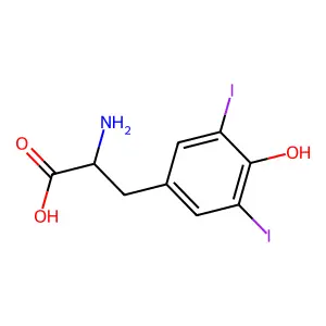 3,5-Diiodotyrosine structure