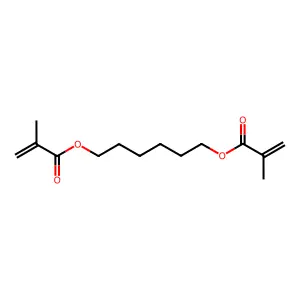 1,6-Hexanediol, dimethacrylate structure