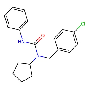 Pencycuron structure