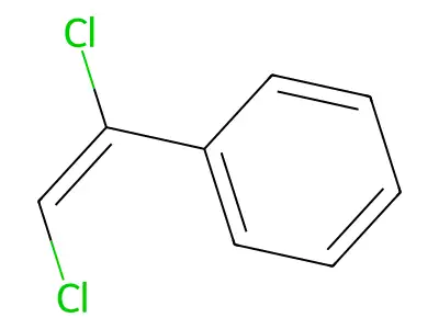 alpha,beta-Dichlorostyrene structure