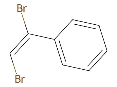 1,2-Dibromostyrene structure
