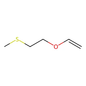 Sulfide, methylvinyloxyethyl- structure