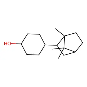 4-((1R,2R,4R)-born-2-yl)cyclohexanol structure