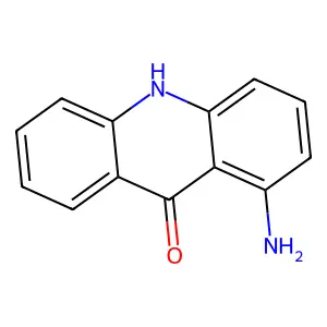 9(10H)-Acridinone, 1-amino- structure