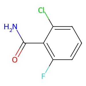 2-Chloro-6-fluorobenzamide structure