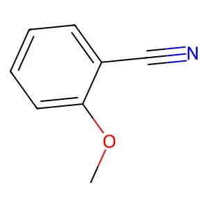 2-Methoxybenzonitrile structure