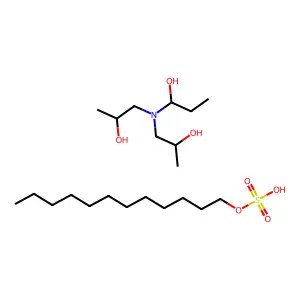 TIPA-Lauryl sulfate structure