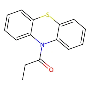 10-Propionylphenothiazine structure