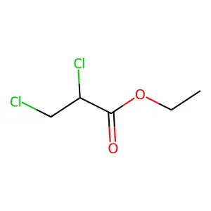 Propanoic acid, 2,3-dichloro-, ethyl ester structure