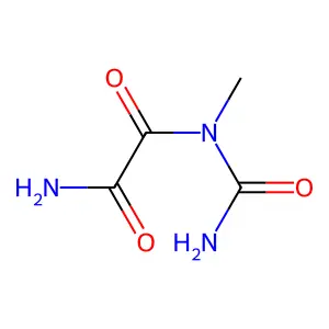 N-Carbamyl-N-methyl-oxamide structure