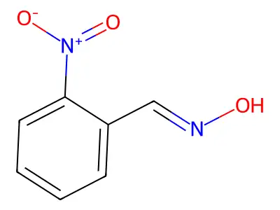 2-Nitrobenzaldoxime structure