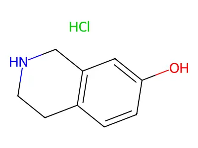 1,2,3,4-tetrahydroisoquinolin-7-ol Hydrochloride structure