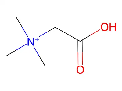 N,N,N-trimethylglycinium structure