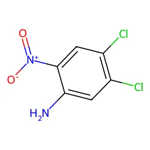 4,5-Dichloro-2-nitroaniline structure