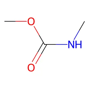 Methyl methylcarbamate structure