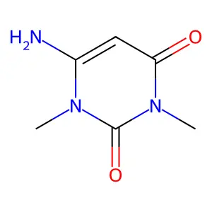 6-Amino-1,3-dimethyluracil structure