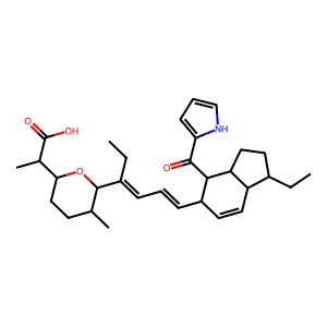 Indamycin structure