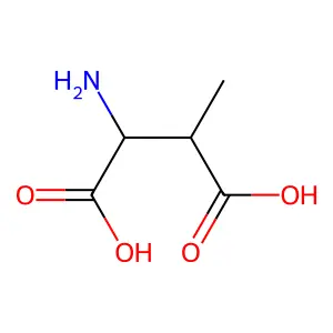 3-Methyl-DL-aspartic acid structure
