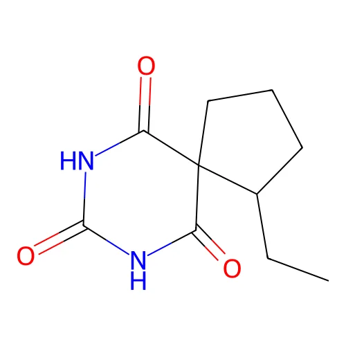 4-Ethyl-7,9-diazaspiro[4.5]decane-6,8,10-trione structure