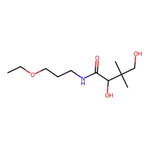 (+)-Pantothenyl ethyl ether structure