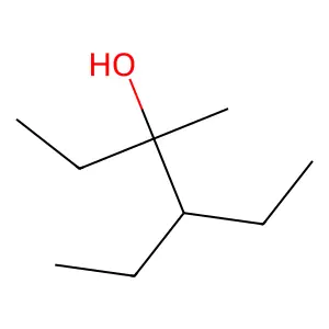 3-Hexanol, 4-ethyl-3-methyl- structure