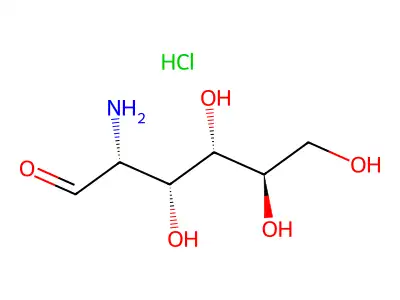Glucosamine Hydrochloride structure