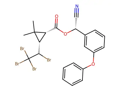 Tralomethrin structure