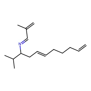 2-methyl-N-(2-methylundeca-5,10-dien-3-yl)prop-2-en-1-imine structure