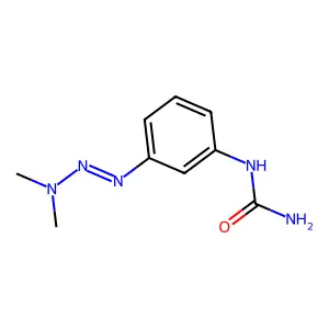 Urea, (3-(3,3-dimethyl-1-triazenyl)phenyl)- structure