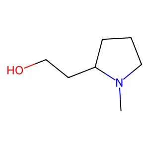 1-Methyl-2-pyrrolidineethanol structure