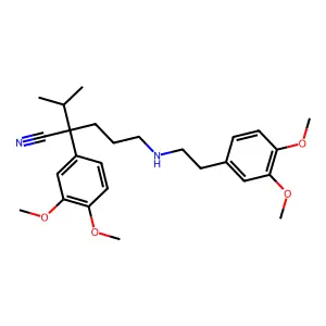 Norverapamil structure