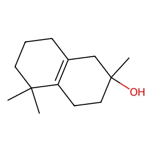 2-Naphthalenol, 1,2,3,4,5,6,7,8-octahydro-2,5,5-trimethyl-, (2S)- structure