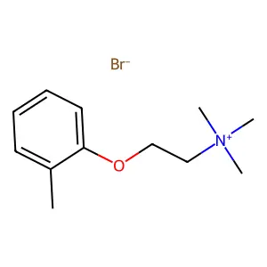 Choline o-tolyl ether bromide structure