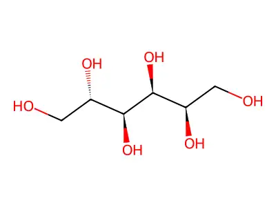 L-Sorbitol structure