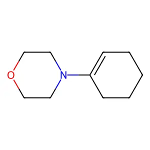 Morpholine, 4-(1-cyclohexen-1-yl)- structure