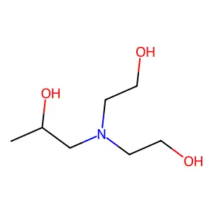 2-Propanol, 1-[bis(2-hydroxyethyl)amino]- structure