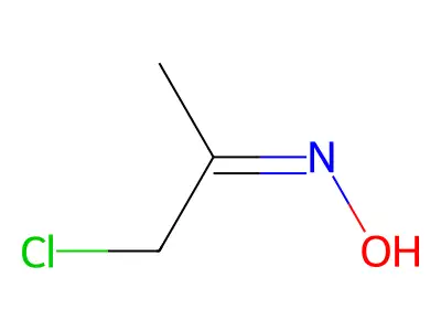 Chloroacetone oxime structure