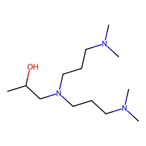 1-{Bis[3-(dimethylamino)propyl]amino}propan-2-ol structure