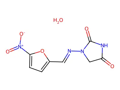 Furantoin structure
