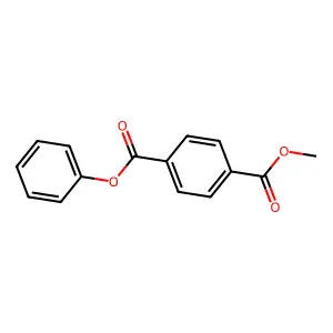 Methyl phenyl terephthalate structure