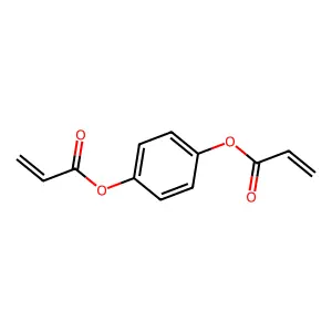 1,4-Phenylene diacrylate structure