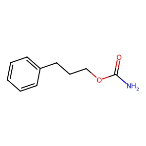 Phenprobamate structure