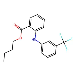 Ufenamate structure