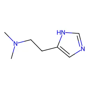 N,N-Dimethyl-1H-imidazole-4-ethanamine structure