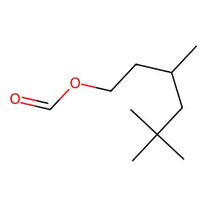 1-Hexanol, 3,5,5-trimethyl-, 1-formate structure