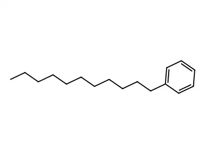 Undecylbenzene structure