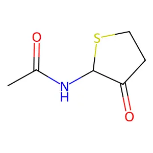n-(3-Oxotetrahydrothiophen-2-yl)acetamide structure