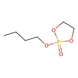 1,3,2-Dioxaphospholane, 2-butoxy-, 2-oxide structure