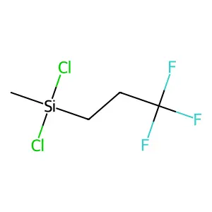 (3,3,3-Trifluoropropyl)methyldichlorosilane structure
