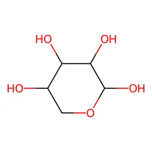 alpha-D-Xylopyranose structure